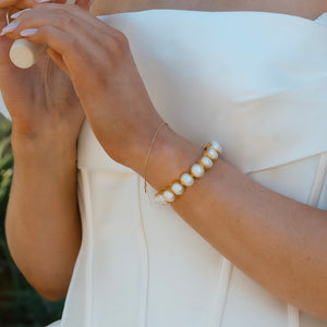 Aria Pearl Bangle