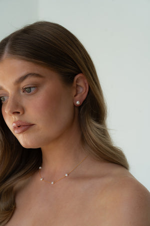 Petite Pearl Studs