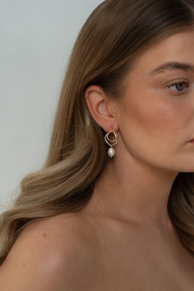 Milano Pearl Earrings - JT Luxe
