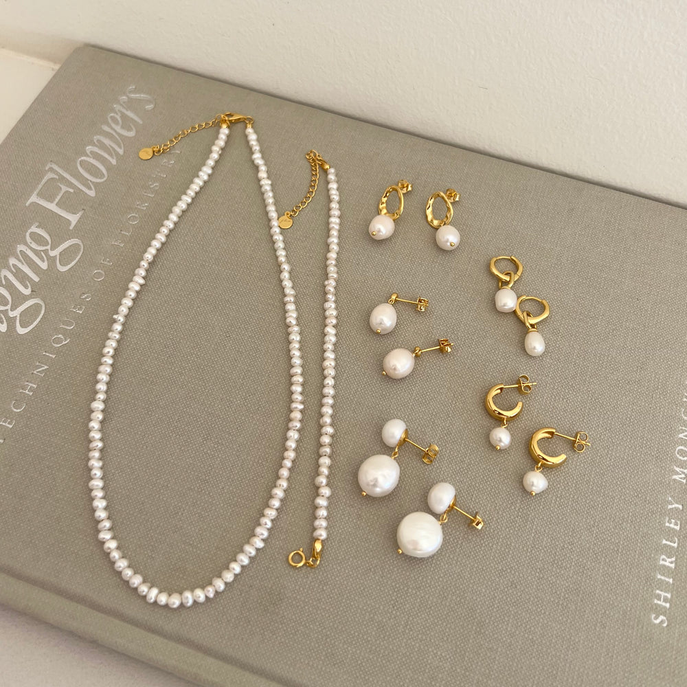 Romy Pearl Earrings - JT Luxe