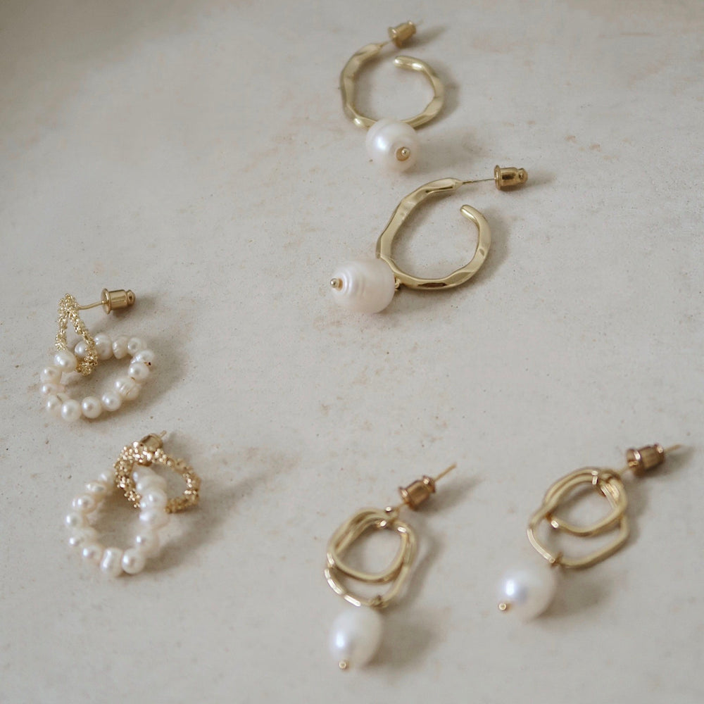 Pearl Earring Bundle - 3 Piece Set - JT Luxe