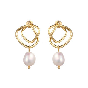 **PRE-ORDER** Milano Pearl Earrings - JT Luxe