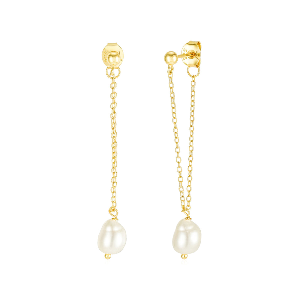 Saint Pearl Drop Earrings - JT Luxe
